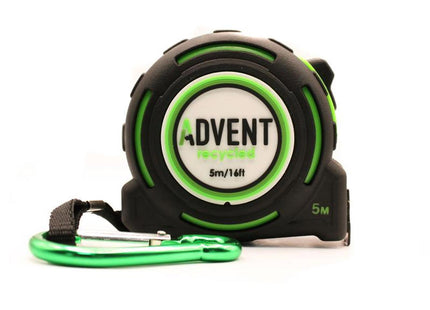 Advent Recycled Tape Measure 5M/16Ft - 32Mm Width - Eco-Friendly