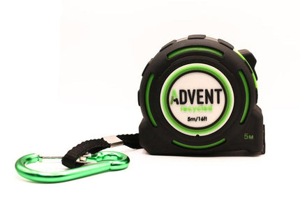 Advent Recycled Tape Measure 5M/16Ft - 32Mm Width - Eco-Friendly