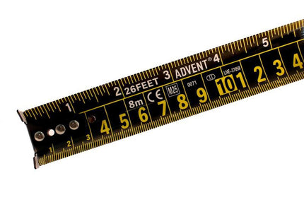 Advent Recycled Tape Measure 8M/26Ft (32Mm Width)