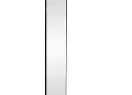 Allen Black metal Free Standing Leaner Mirror 150 x 35cm