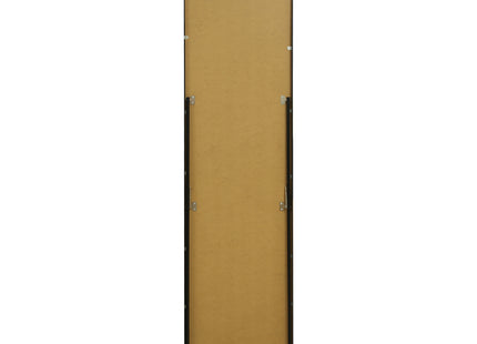 Allen Black metal Free Standing Leaner Mirror 150 x 35cm