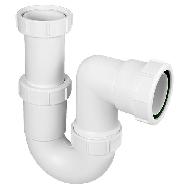 McAlpine 2" x 75mm Water Seal Adjustable Tubular Swivel P Trap