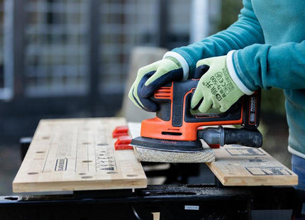 Black + Decker BDCDS18 Mouse Detail Sander 18V - BDCDS18-GB - Compact and Ergonomic