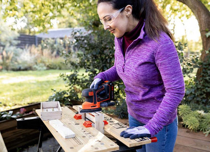 Black + Decker BDCDS18 Mouse Detail Sander 18V - BDCDS18-GB - Compact and Ergonomic