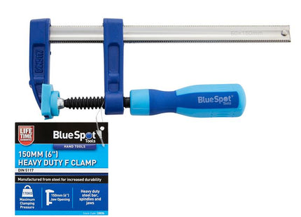 BlueSpot Tools Heavy-Duty F-Clamp 50 x 150mm B/S10036