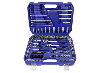 BlueSpot Tools 1/2in, 3/8in & 1/4in Metric Socket Set, 120 Piece B/S1583