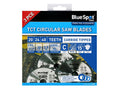 BlueSpot Tools 190mm Circular Saw Blade Set, 3 Piece B/S19402