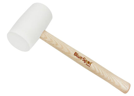 BlueSpot Tools White Rubber Mallet 454g (16oz) B/S26530