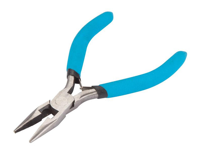 BlueSpot Tools Soft Grip Mini Long Nose Pliers 