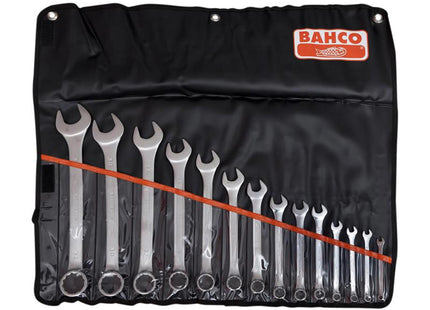 Bahco 111M/14T Combination Spanner Set, 14 Piece