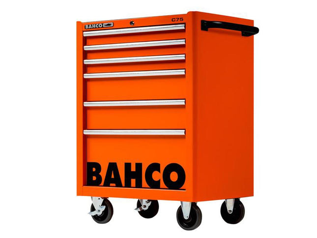 Bahco 26In Classic C75 Tool Trolley With 6 Drawers - 1475K6