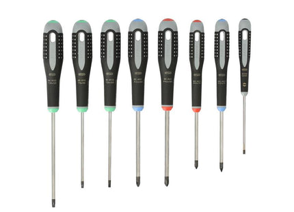 Bahco BE-9872 ERGO™ Screwdriver Set, 8 Piece 