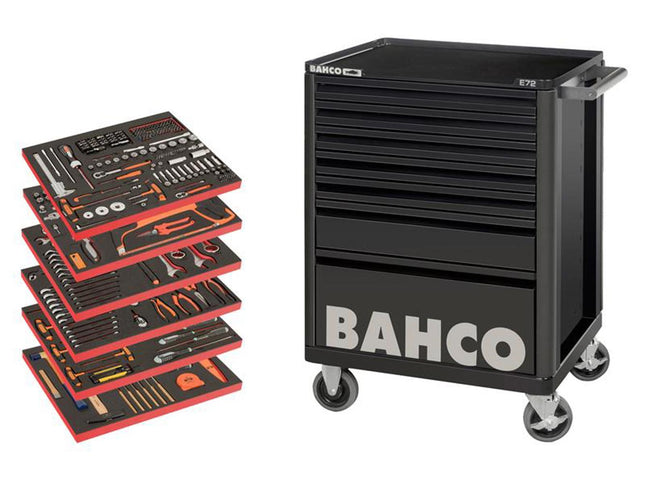 Bahco Large Tool Trolley General Purpose Tool Kit, 346 Piece - MPN LARGE - Organise Your Tools Efficiently