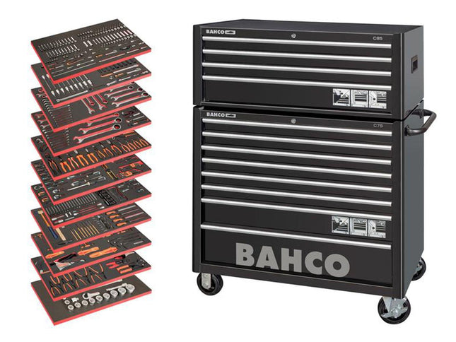 Bahco Monster Tool Trolley General Purpose Tool Kit, 758 Piece - MPN MONSTER