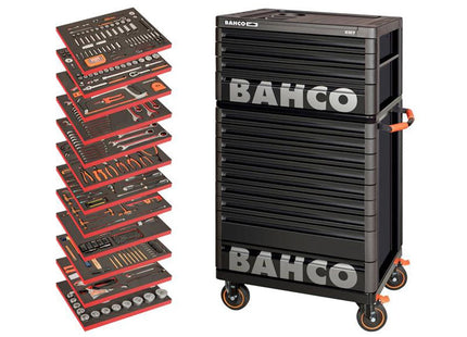 Bahco Xlarge Tool Trolley General Purpose Tool Kit, 560 Piece - MPN XLARGE