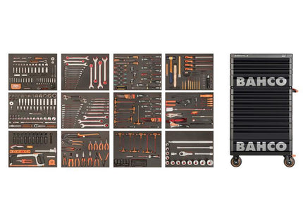 Bahco Xlarge Tool Trolley General Purpose Tool Kit, 560 Piece - MPN XLARGE