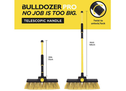 Bulldozer Telescopic Heavy-Duty Broom 355Mm (14In)
