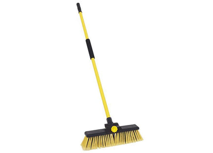 Bulldozer Heavy-Duty Broom Clipped With Handle 355Mm (14In)