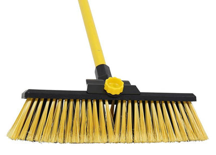 Bulldozer Heavy-Duty Broom Clipped With Handle 355Mm (14In)