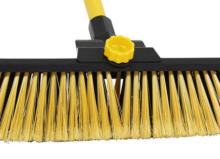 Bulldozer Heavy-Duty Broom Clipped With Handle 355Mm (14In)