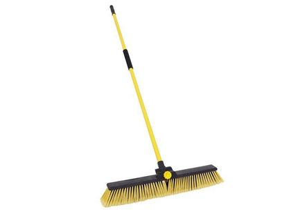 Bulldozer Heavy-Duty Broom Clipped With Handle 600Mm (24In)