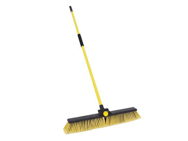 Bulldozer Heavy-Duty Broom Clipped With Handle 600Mm (24In)