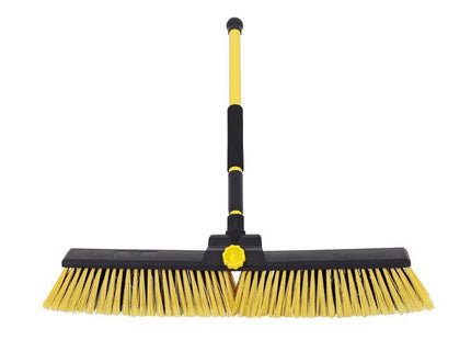 Bulldozer Heavy-Duty Broom Clipped With Handle 600Mm (24In)