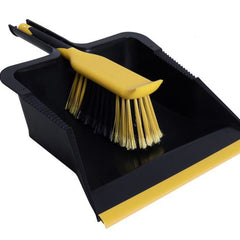 Bulldozer Heavy-Duty Dustpan And Brush Set