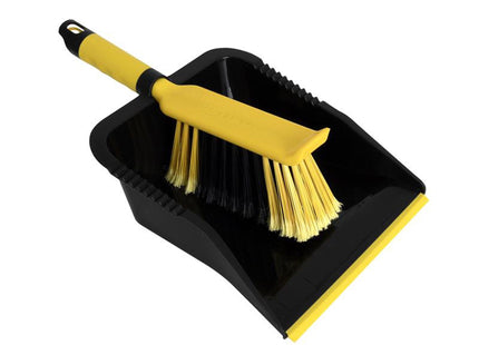 Bulldozer Pro Xl Heavy-Duty Dustpan & Brush