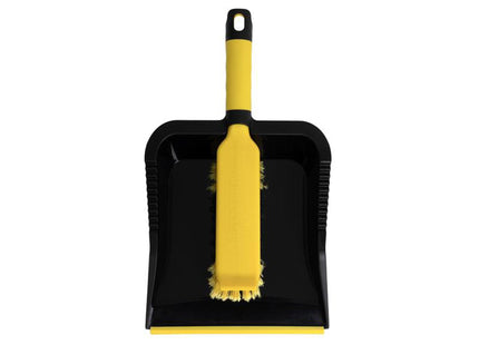 Bulldozer Pro Xl Heavy-Duty Dustpan & Brush