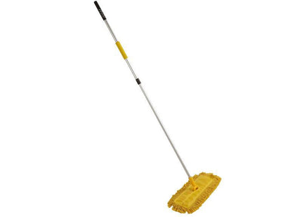 Bulldozer Heavy-Duty Floor Sweeper Ergo Handle