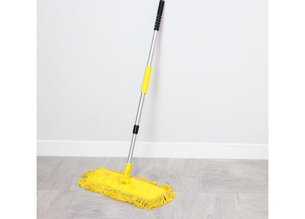 Bulldozer Heavy-Duty Floor Sweeper Ergo Handle