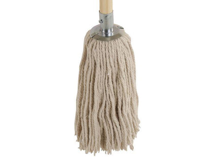 Bulldozer Cotton Mop And Soft Grip Wooden Handle