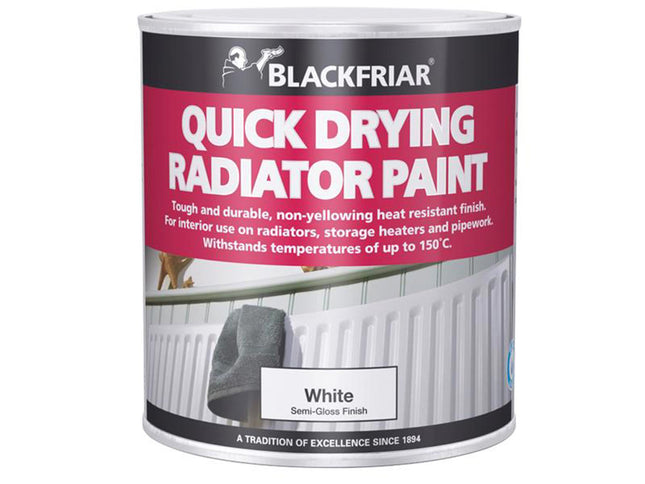 Blackfriar Quick Dry Radiator Paint White 500Ml