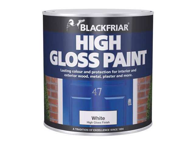 Blackfriar Gloss Paint Brilliant White 250Ml