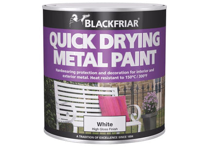 Blackfriar Metal Paint Black 250Ml