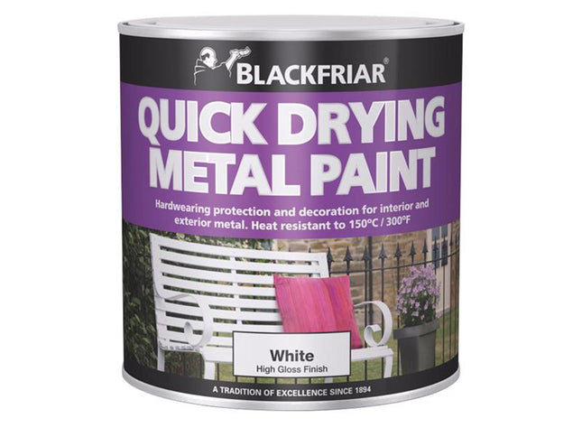 Blackfriar Metal Paint Black 250Ml
