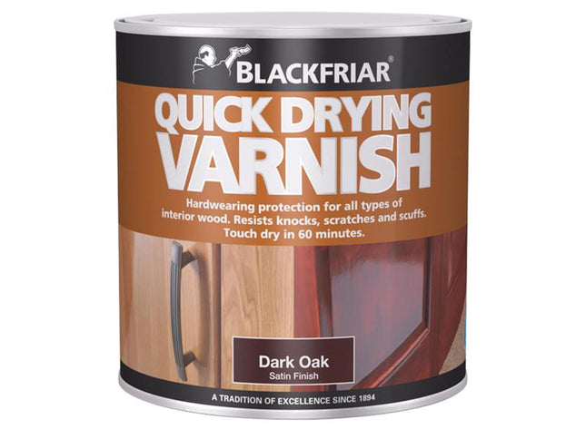 Blackfriar Duratough Quick Dry Coloured Varnish Dark Oak 250Ml