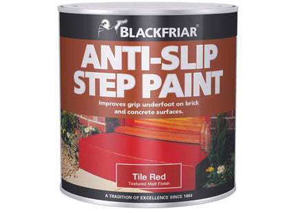 Blackfriar Slip Resist Step Paint Tile Red 500Ml