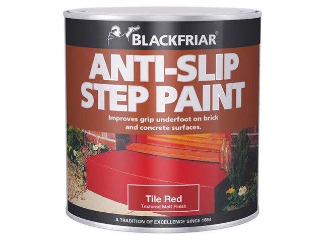 Blackfriar Slip Resist Step Paint Tile Red 500Ml