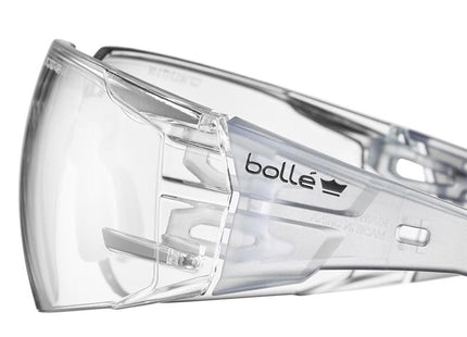 Bolle Safety Rush 2.0 Platinum Lite Safety Glasses - Clear