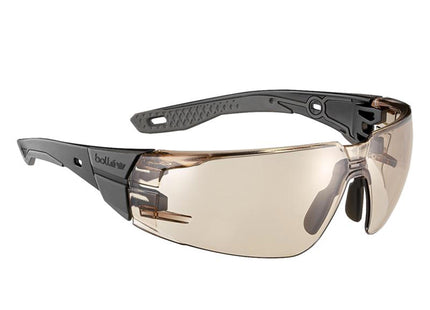 Bolle Safety Rush+ 2.0 Platinum Safety Glasses - Copper