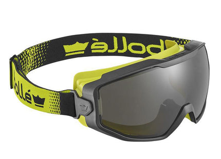 Bolle Safety Spectrum Platinum Smoke Vented Safety Googles, Black/Yellow