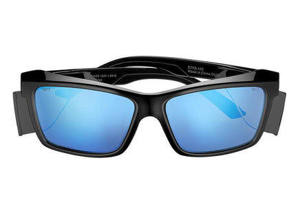 Bolle Safety Stks 420 Black Gloss Frame Safety Glasses - Flash