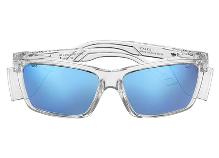 Bolle Safety Stks 420 Crystal Frame Safety Glasses - Flash