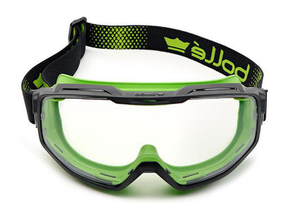 Bolle Safety Green Sealed Universal Goggles - Platinum Clear