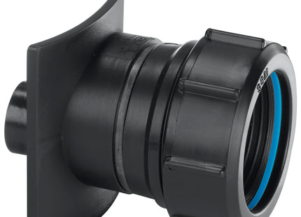 McAlpine 90mm x 1.25" 2 Piece Cast Iron Soil Pipe Boss Connector