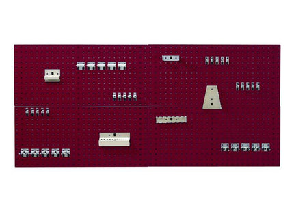 Bott Perfo Panel & Hook Kit Crimson Red