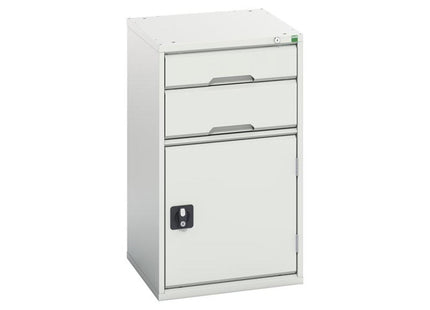 Bott Verso 2 Drawer + Cupboard 900 X 525Mm Light Grey