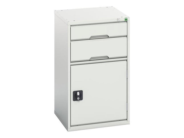 Bott Verso 2 Drawer + Cupboard 900 X 525Mm Light Grey